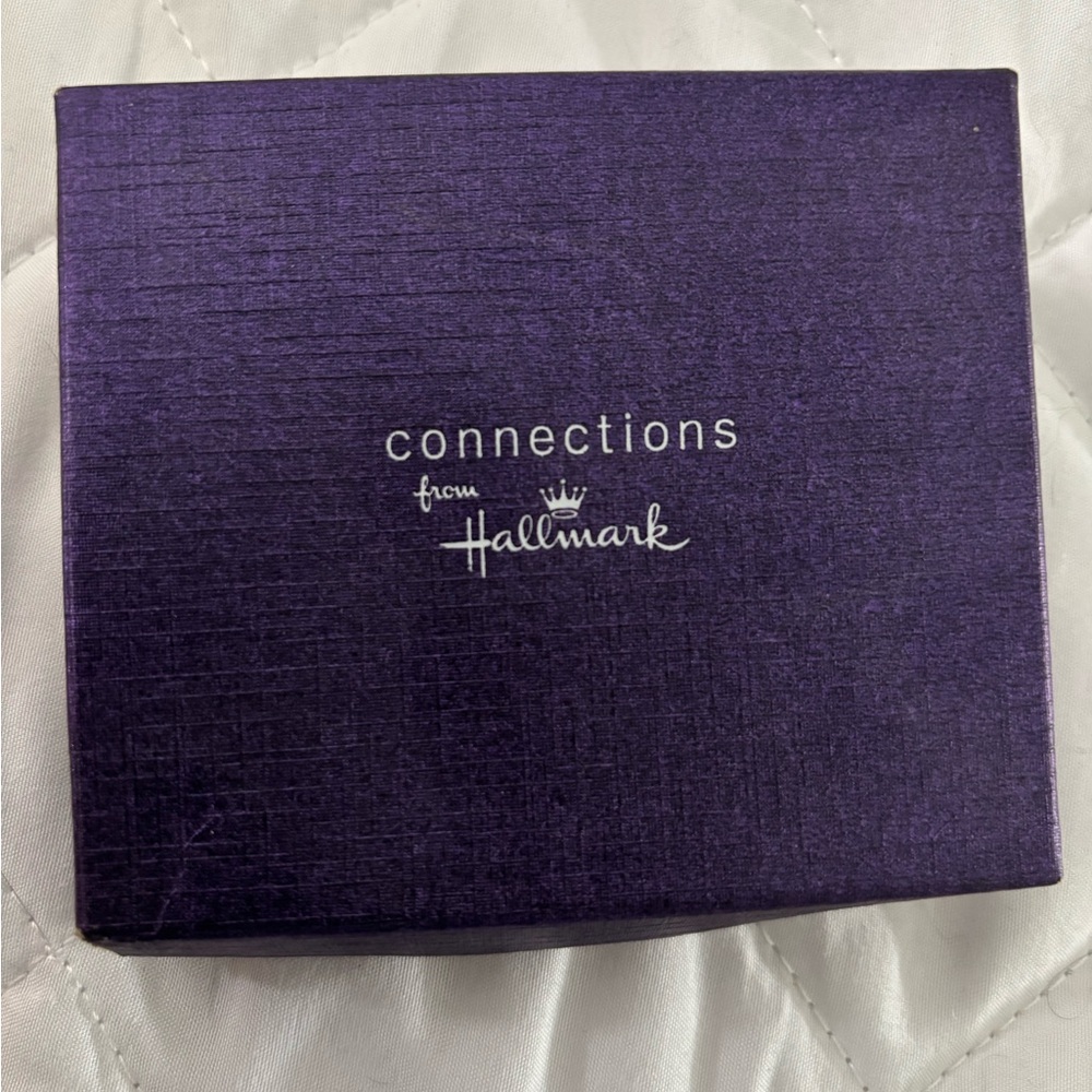 Connections from Hallmark Purple Jewelry Box